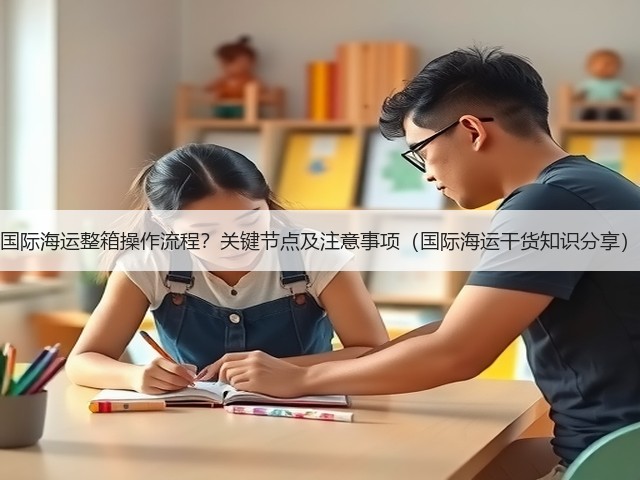 国际海运整箱操作流程?关键节点及注意事项(国际海运干货知识分享)(图3) 国际海运整箱操作流程?关键节点及注意事项(国际海运干货知识分享)(图3)