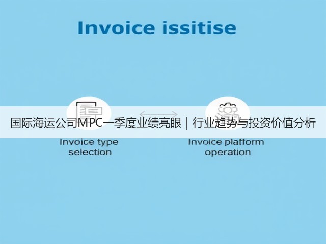 国际海运公司MPC一季度业绩亮眼|行业趋势与投资价值分析(图1) 国际海运公司MPC一季度业绩亮眼|行业趋势与投资价值分析(图1)