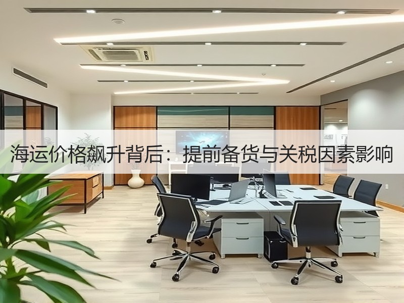 海运价格飙升背后：提前备货与关税因素影响