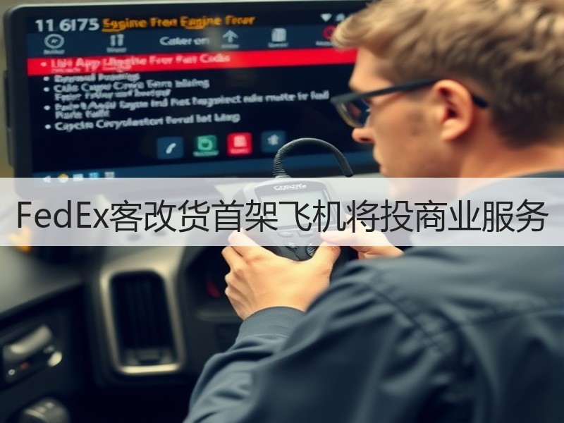 FedEx客改货首架飞机将投商业服务 FedEx客改货首架飞机将投商业服务