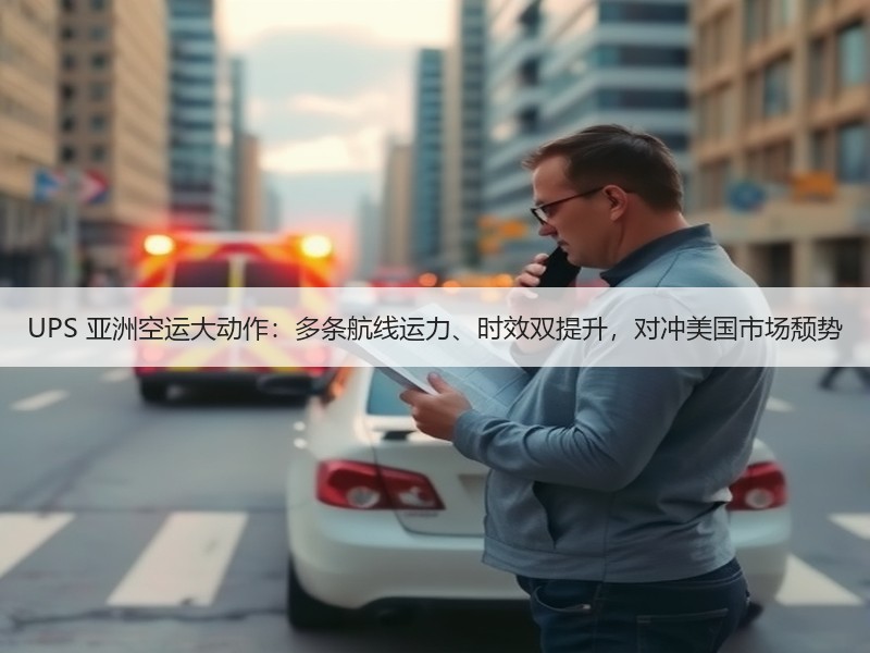 UPS 亚洲空运大动作：多条航线运力、时效双提升，对冲美国市场颓势