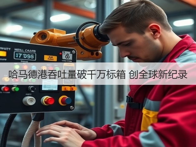 哈马德港吞吐量破千万标箱 创全球新纪录(图2) 哈马德港吞吐量破千万标箱 创全球新纪录(图2)