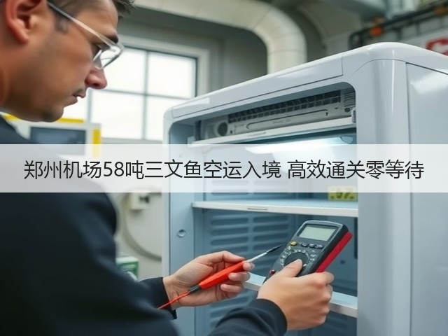郑州机场58吨三文鱼空运入境 高效通关零等待(图3) 郑州机场58吨三文鱼空运入境 高效通关零等待(图3)
