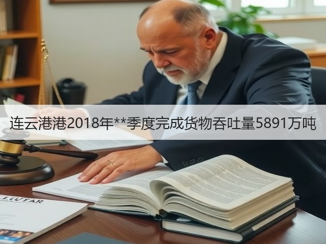 连云港港2018年**季度完成货物吞吐量5891万吨(图2)