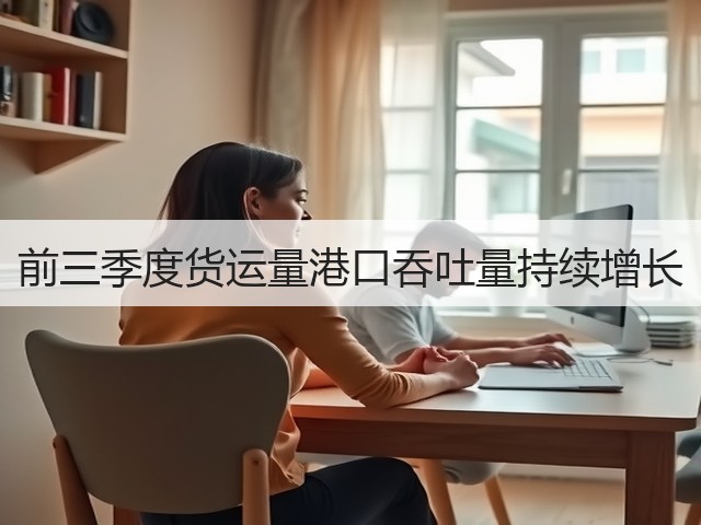 前三季度货运量港口吞吐量持续增长(图3) 前三季度货运量港口吞吐量持续增长(图3)