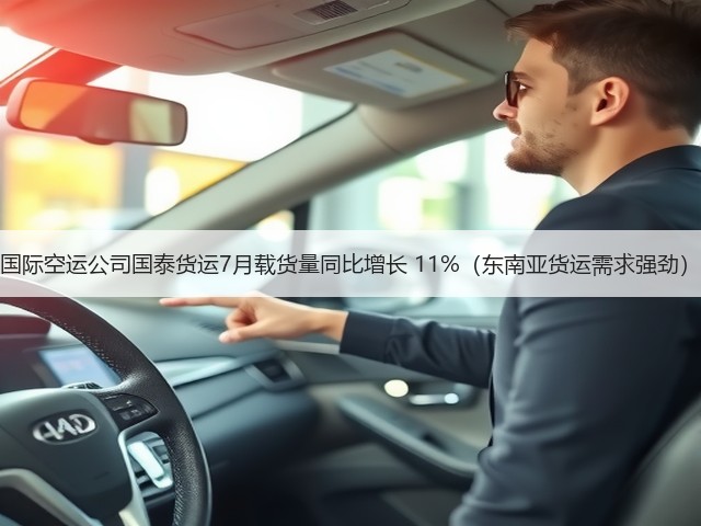 国际空运公司国泰货运7月载货量同比增长 11%（东南亚货运需求强劲）(图2)