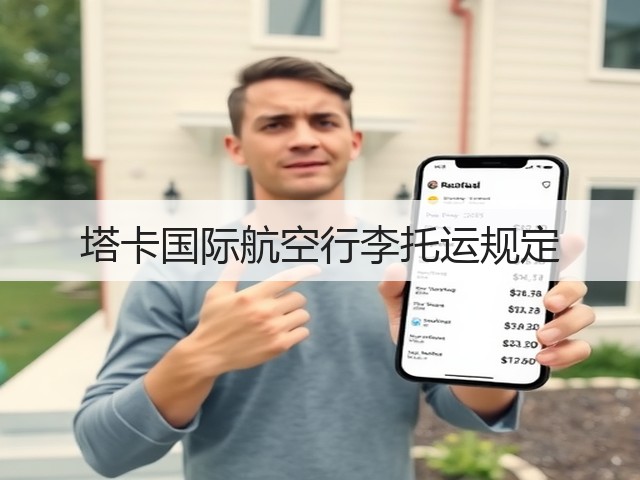 塔卡国际航空行李托运规定(图2)