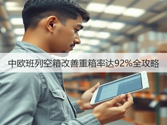 中欧班列空箱改善重箱率达92%全攻略(图1) 中欧班列空箱改善重箱率达92%全攻略(图1)
