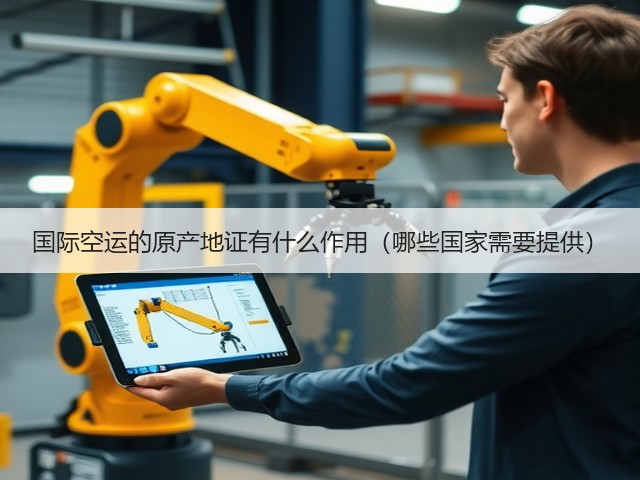 国际空运的原产地证有什么作用(哪些国家需要提供)(图2) 国际空运的原产地证有什么作用(哪些国家需要提供)(图2)