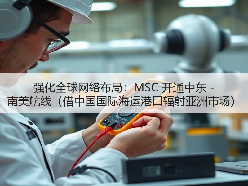 强化全球网络布局:MSC 开通中东 - 南美航线(借中国国际海运港口辐射亚洲市场) 强化全球网络布局:MSC 开通中东 - 南美航线(借中国国际海运港口辐射亚洲市场)