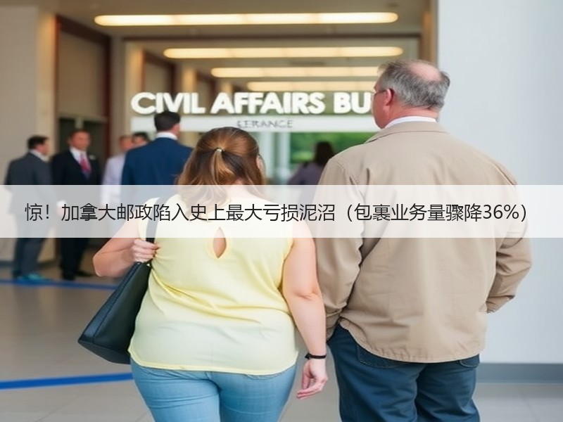 惊！加拿大邮政陷入史上最大亏损泥沼（包裹业务量骤降36%）