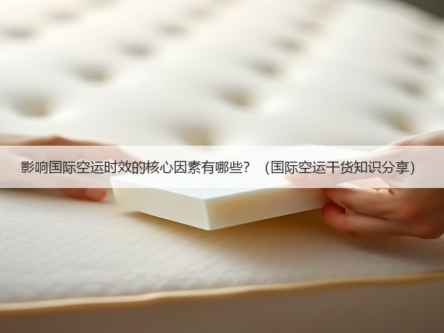 影响国际空运时效的核心因素有哪些?(国际空运干货知识分享)(图2) 影响国际空运时效的核心因素有哪些?(国际空运干货知识分享)(图2)