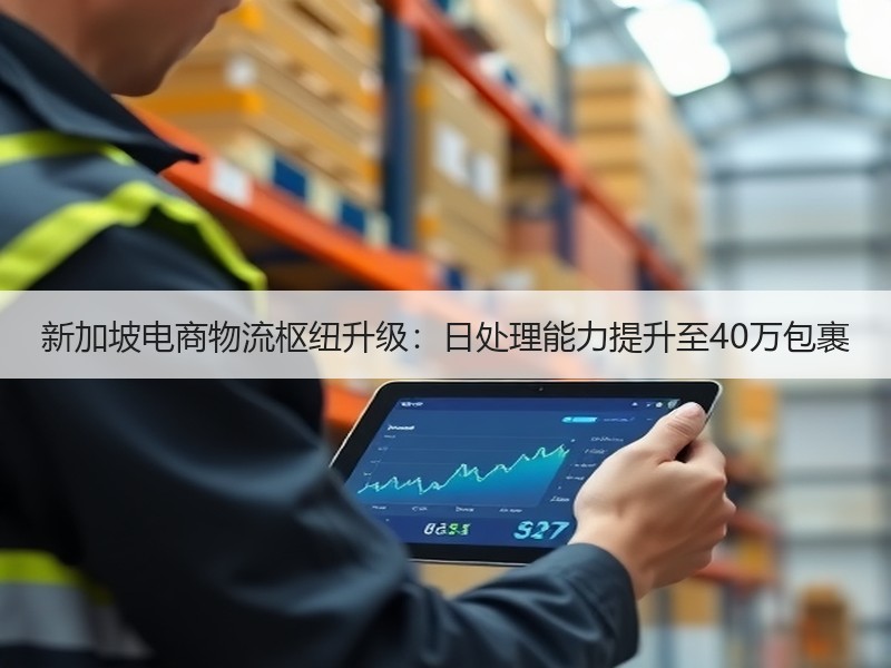 新加坡电商物流枢纽升级:日处理能力提升至40万包裹 新加坡电商物流枢纽升级:日处理能力提升至40万包裹