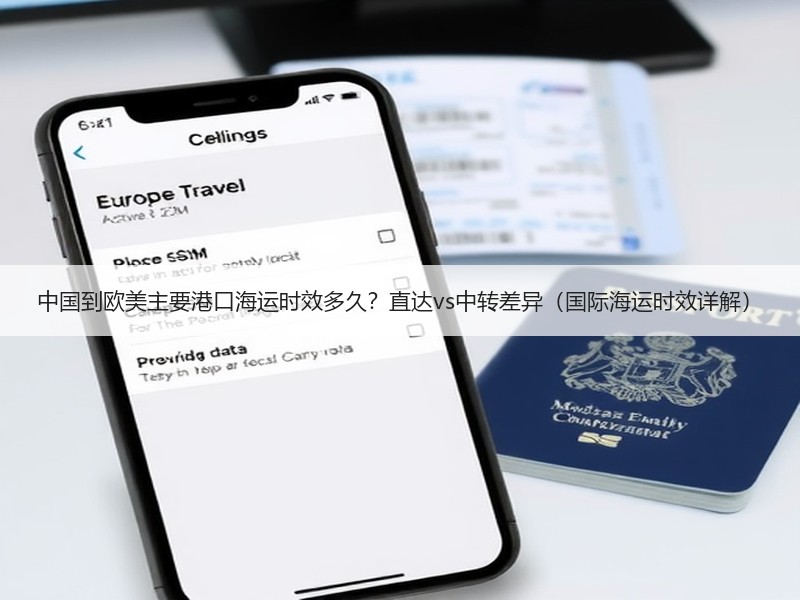 中国到欧美主要港口海运时效多久？直达vs中转差异（国际海运时效详解）
