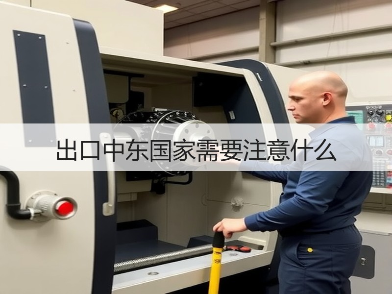 出口中东国家需要注意什么