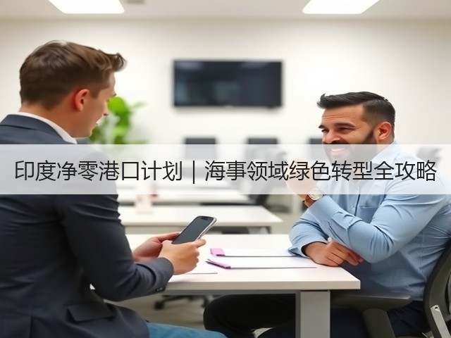 印度净零港口计划|海事领域绿色转型全攻略(图1) 印度净零港口计划|海事领域绿色转型全攻略(图1)