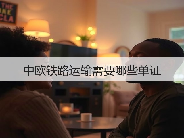 中欧铁路运输需要哪些单证(图2)