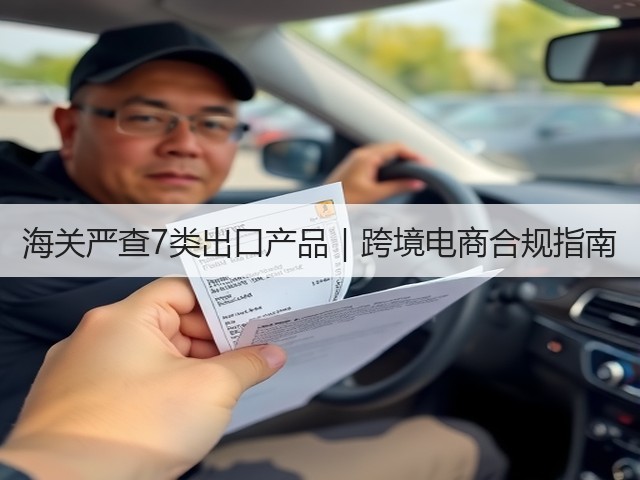 海关严查7类出口产品|跨境电商合规指南(图2) 海关严查7类出口产品|跨境电商合规指南(图2)