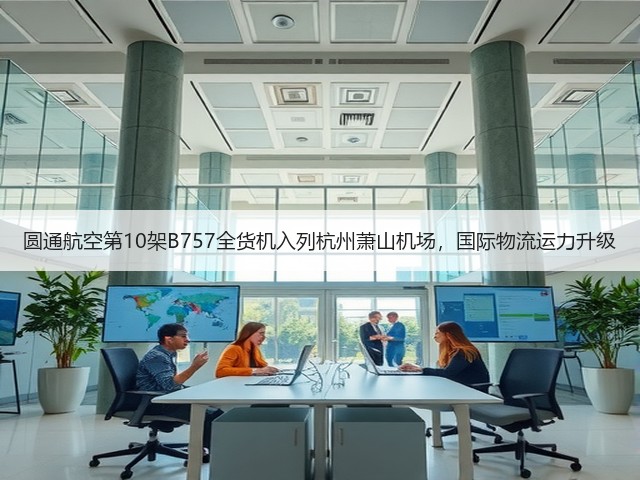 圆通航空第10架B757全货机入列杭州萧山机场,国际物流运力升级(图1) 圆通航空第10架B757全货机入列杭州萧山机场,国际物流运力升级(图1)