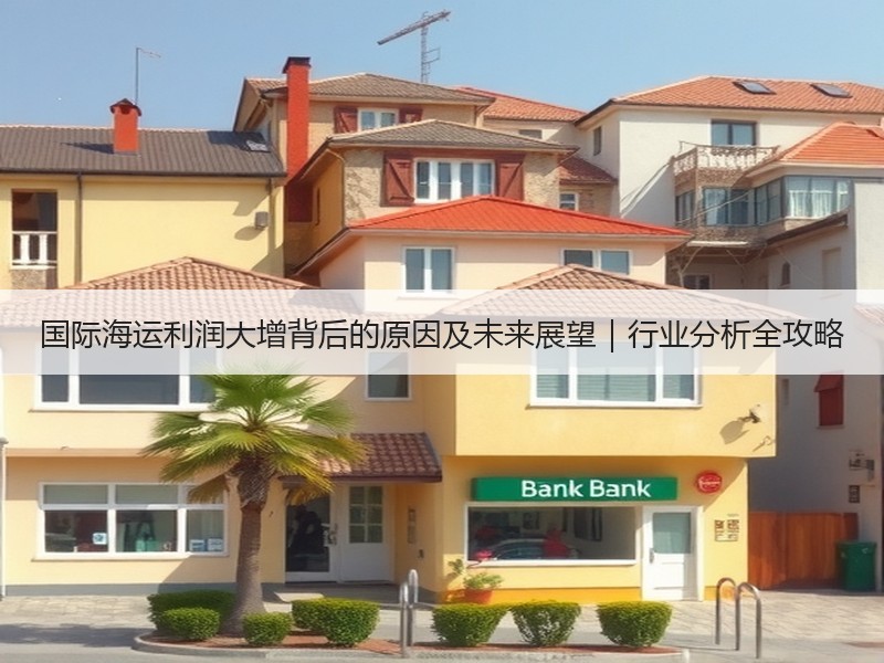 国际海运利润大增背后的原因及未来展望|行业分析全攻略 国际海运利润大增背后的原因及未来展望|行业分析全攻略