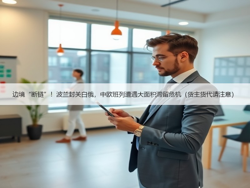 边境“断链”!波兰封关白俄,中欧班列遭遇大面积滞留危机(货主货代请注意) 边境“断链”!波兰封关白俄,中欧班列遭遇大面积滞留危机(货主货代请注意)
