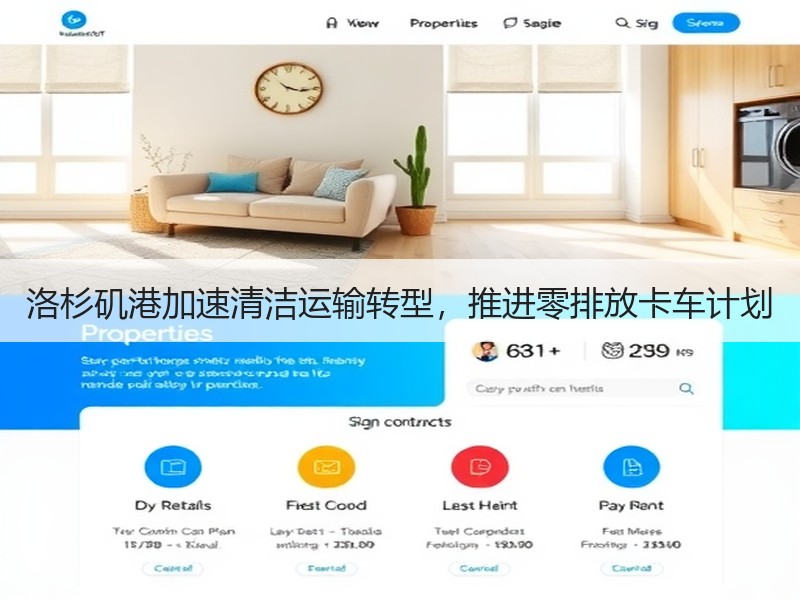 洛杉矶港加速清洁运输转型，推进零排放卡车计划