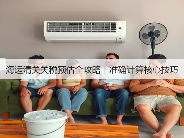 海运清关关税预估全攻略|准确计算核心技巧(图1) 海运清关关税预估全攻略|准确计算核心技巧(图1)