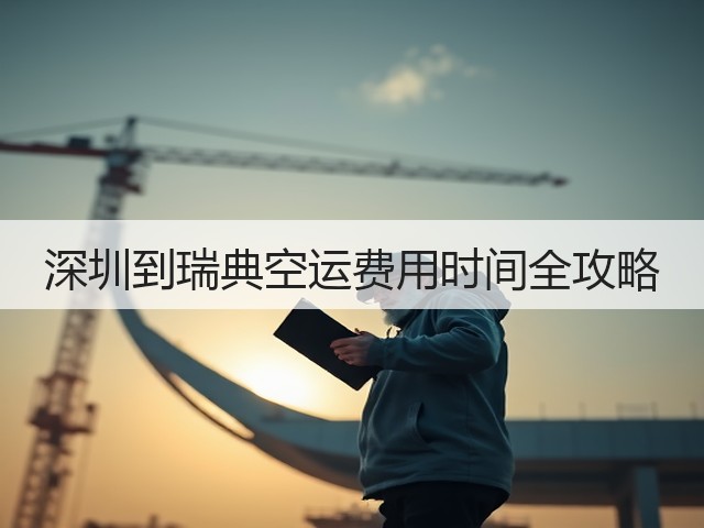 深圳到瑞典空运费用时间全攻略(图3) 深圳到瑞典空运费用时间全攻略(图3)
