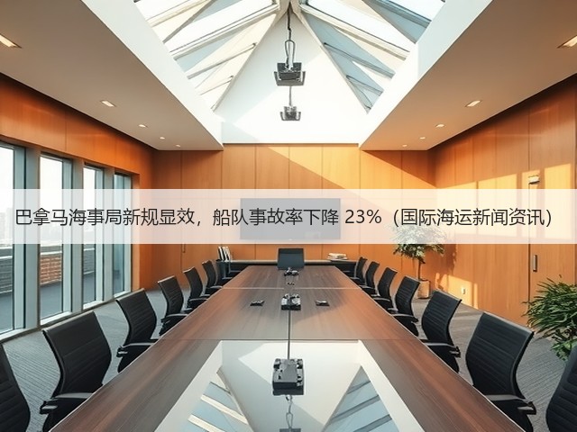 巴拿马海事局新规显效,船队事故率下降 23%(国际海运新闻资讯)(图3) 巴拿马海事局新规显效,船队事故率下降 23%(国际海运新闻资讯)(图3)