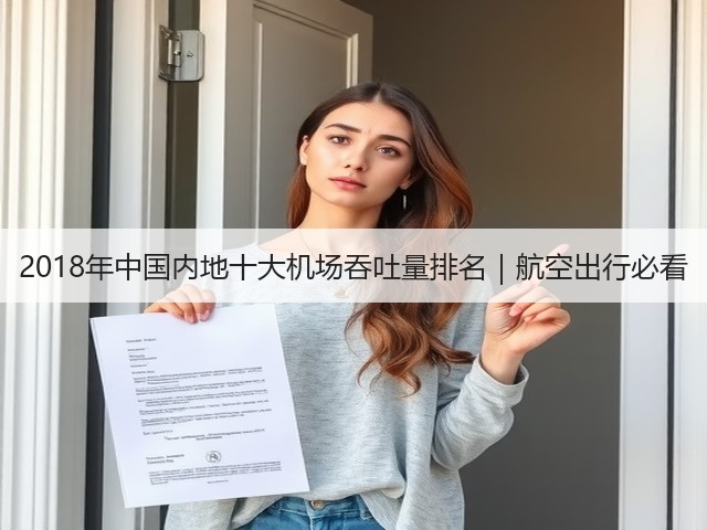 2018年中国内地十大机场吞吐量排名|航空出行必看(图3) 2018年中国内地十大机场吞吐量排名|航空出行必看(图3)