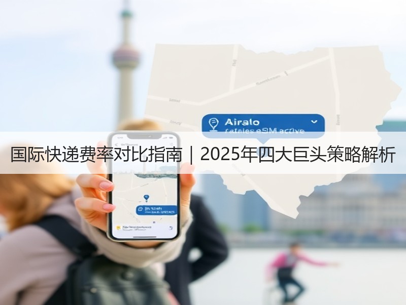 国际快递费率对比指南|2025年四大巨头策略解析 国际快递费率对比指南|2025年四大巨头策略解析