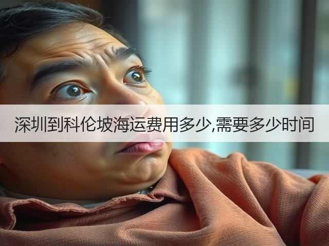 深圳到科伦坡海运费用多少,需要多少时间(图1) 深圳到科伦坡海运费用多少,需要多少时间(图1)