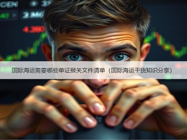 国际海运需要哪些单证报关文件清单(国际海运干货知识分享)(图1) 国际海运需要哪些单证报关文件清单(国际海运干货知识分享)(图1)