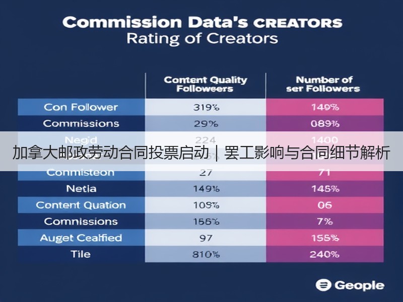 加拿大邮政劳动合同投票启动|罢工影响与合同细节解析 加拿大邮政劳动合同投票启动|罢工影响与合同细节解析