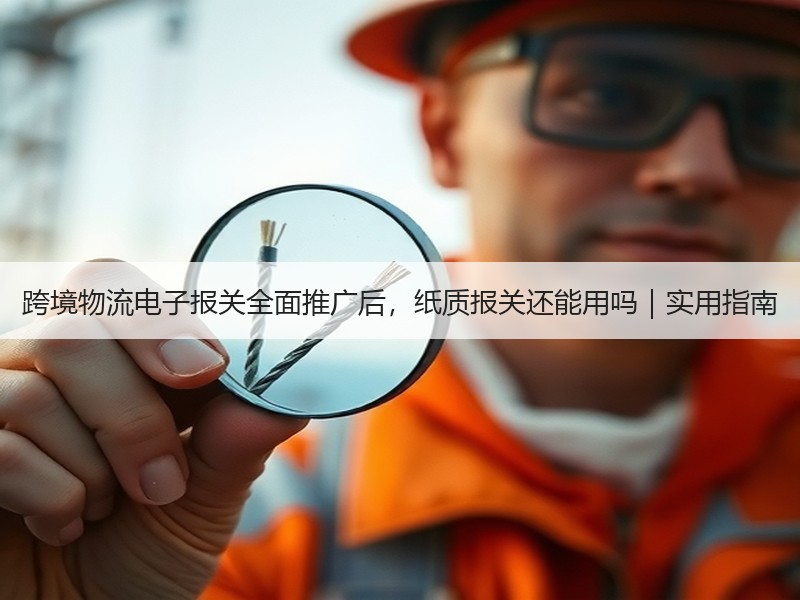 跨境物流电子报关全面推广后，纸质报关还能用吗｜实用指南