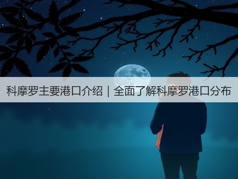 科摩罗主要港口介绍｜全面了解科摩罗港口分布