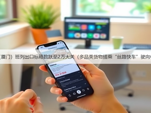 中亚（厦门）班列出口标箱数跃至2万大关（多品类货物搭乘“丝路快车”驶向中亚）(图1)