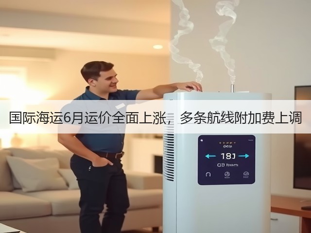 国际海运6月运价全面上涨,多条航线附加费上调(图2) 国际海运6月运价全面上涨,多条航线附加费上调(图2)