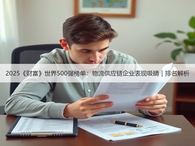 2025《财富》世界500强榜单:物流供应链企业表现吸睛|排名解析(图1) 2025《财富》世界500强榜单:物流供应链企业表现吸睛|排名解析(图1)