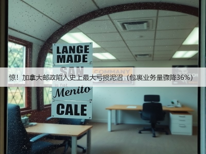 惊！加拿大邮政陷入史上最大亏损泥沼（包裹业务量骤降36%）