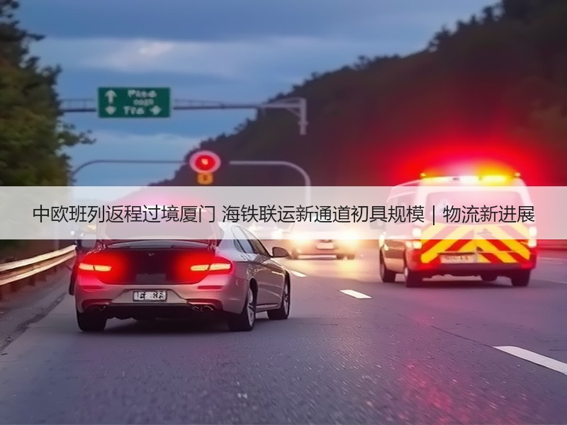 中欧班列返程过境厦门 海铁联运新通道初具规模｜物流新进展