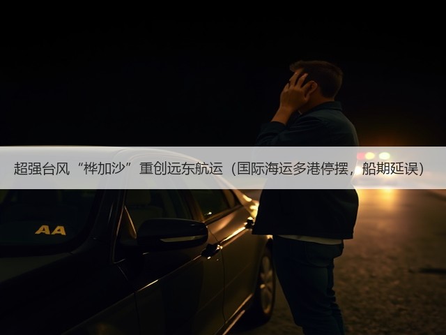 超强台风“桦加沙”重创远东航运(国际海运多港停摆,船期延误)(图3) 超强台风“桦加沙”重创远东航运(国际海运多港停摆,船期延误)(图3)