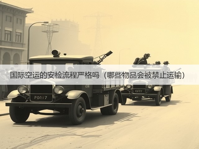 国际空运的安检流程严格吗(哪些物品会被禁止运输)(图2) 国际空运的安检流程严格吗(哪些物品会被禁止运输)(图2)