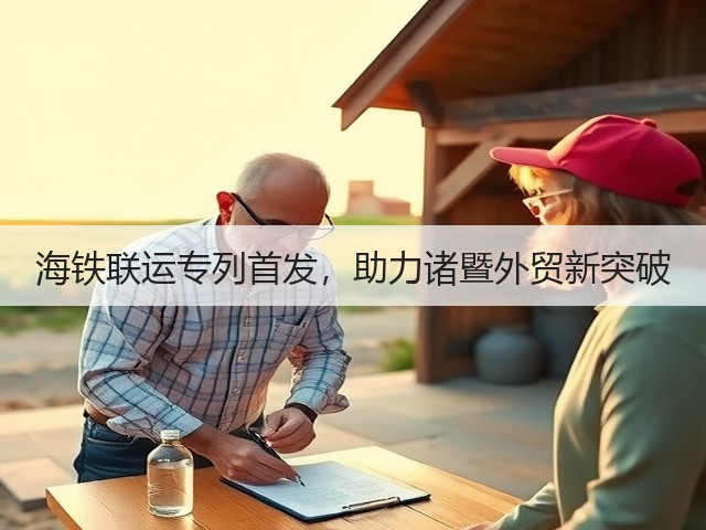 海铁联运专列首发，助力诸暨外贸新突破(图3)