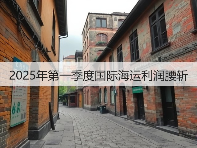 2025年第一季度国际海运利润腰斩(图1)