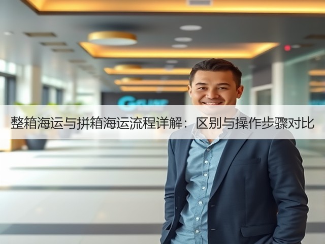 整箱海运与拼箱海运流程详解：区别与操作步骤对比(图1)