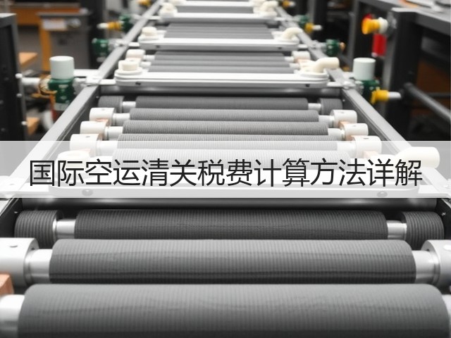 国际空运清关税费计算方法详解(图1) 国际空运清关税费计算方法详解(图1)