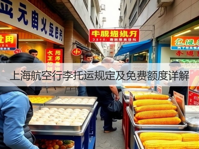 上海航空行李托运规定及免费额度详解(图1) 上海航空行李托运规定及免费额度详解(图1)