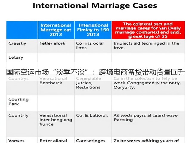国际空运市场“淡季不淡”:跨境电商备货带动货量回升(图2) 国际空运市场“淡季不淡”:跨境电商备货带动货量回升(图2)