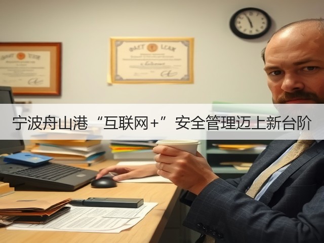 宁波舟山港“互联网+”安全管理迈上新台阶(图2)